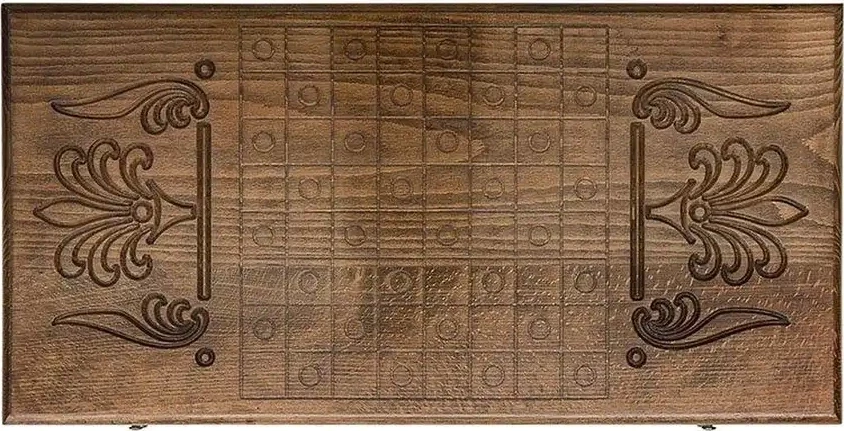 Нарды резные "Москва", Ustyan