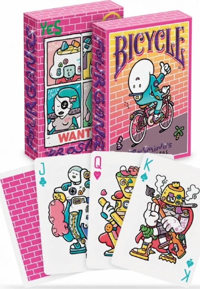 Карты "Bicycle Brosmind Fourgangs"