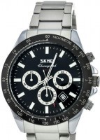 Наручные часы skmei 9259sibk silver/black
