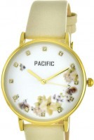 Наручные часы pacific x6182-9 кор-зол циф-бел/жел рем бел