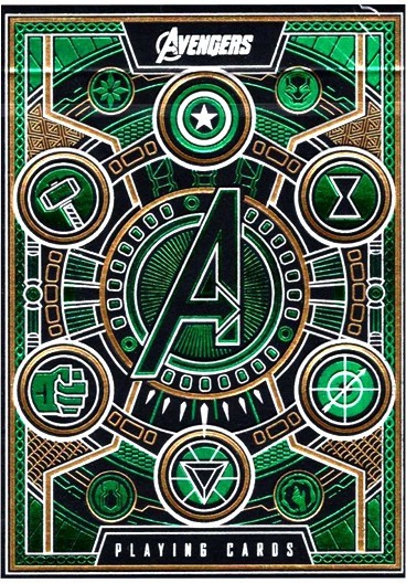 Карты "Theory11 Avengers Infinity Saga Green Edition"