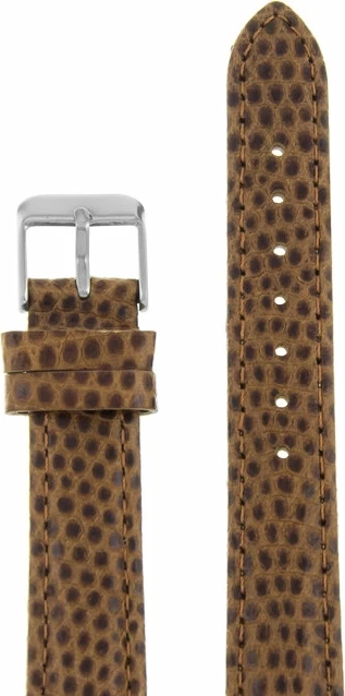 Ремешки maknamara 16 мм корич рептилия сер заст mp-16043