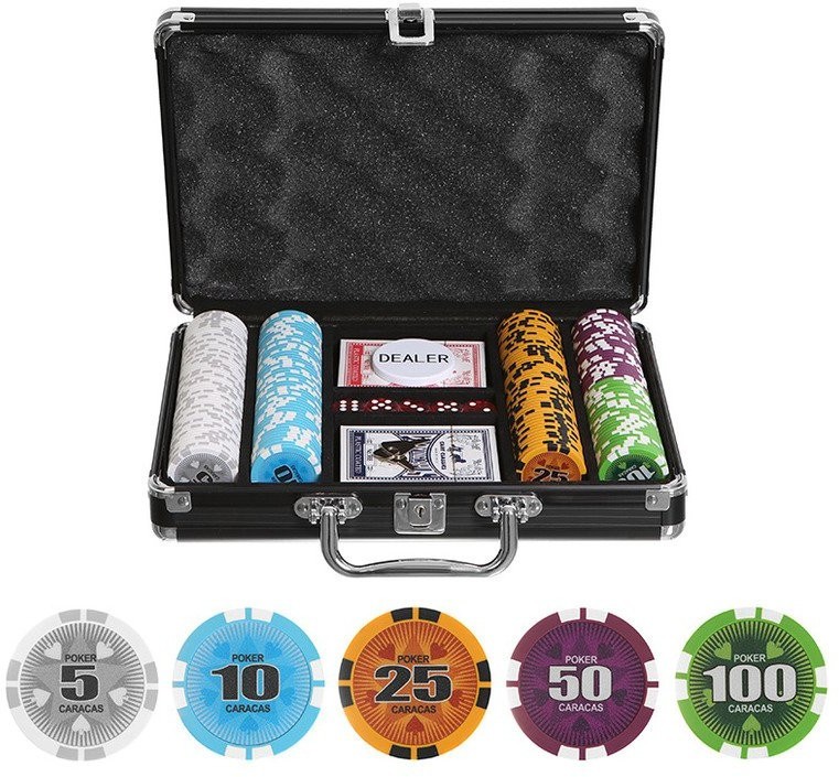 Набор для покера Caracas на 200 фишек