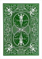 Карты &quot;Bicycle rider back standard poker plaing cards Green back&quot;