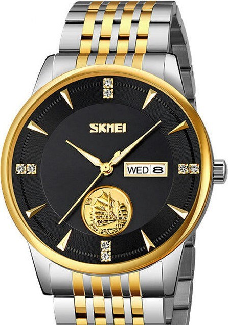 Наручные часы skmei 9309tgdbk silver/black
