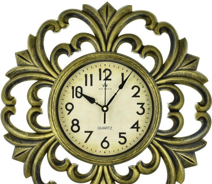 Настенные часы atlantis 326-5 bronze