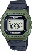 наручные часы casio w-218h-3a