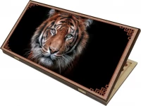 Нарды + Шашки Сирия Тигр средние (Россия, дерево, 50 см), Partida