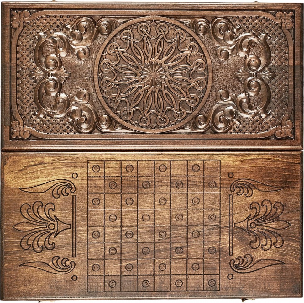 Нарды резные "Сияние 3", Ustyan