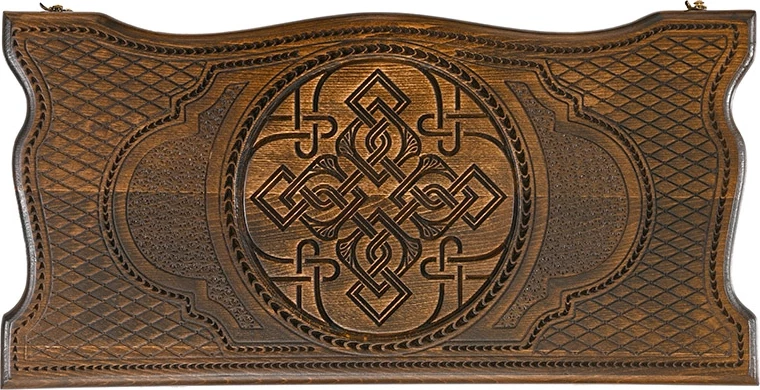 Нарды резные "Армянский узор 6" 60, Ustyan