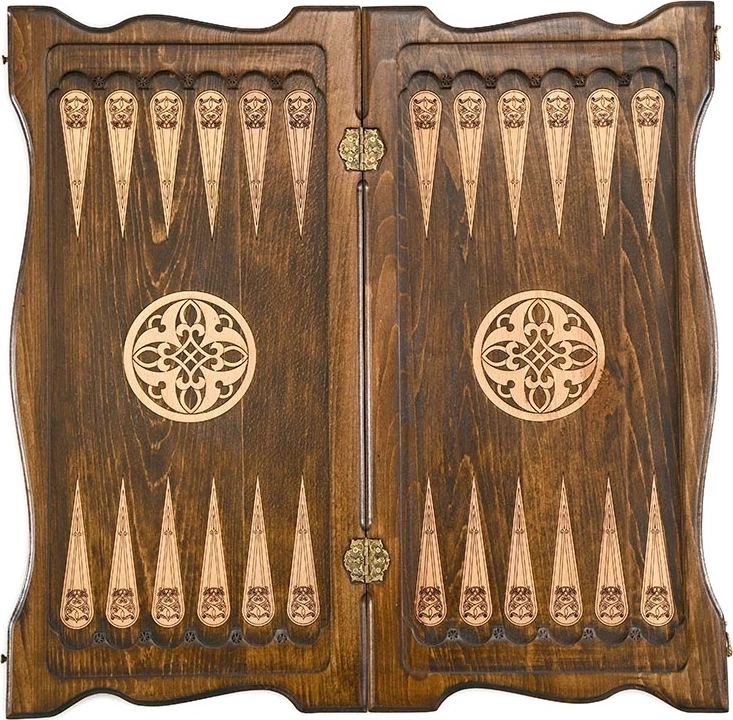 Нарды резные "Армянский узор 6" 60, Ustyan