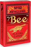 Карты &quot;Bee Metalluxe Red&quot;