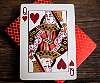 Карты &quot;Bee Metalluxe Red&quot;