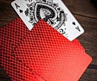 Карты &quot;Bee Metalluxe Red&quot;