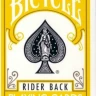 Карты "Bicycle rider back standard poker plaing cards Yellow back"