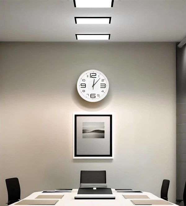 Настенные часы la minor 8098 А-2 бело-черн