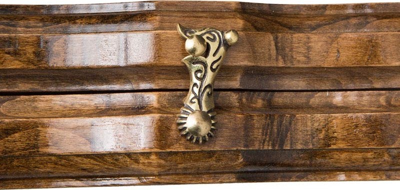 Нарды резные "Олень" с ручкой 50, Haleyan