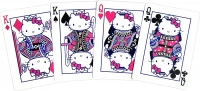 Карты &quot;Bicycle Hello Kitty Black &amp; Pink&quot;