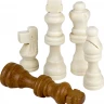 Шахматные фигуры деревянные с подложкой Partida 6,4 см