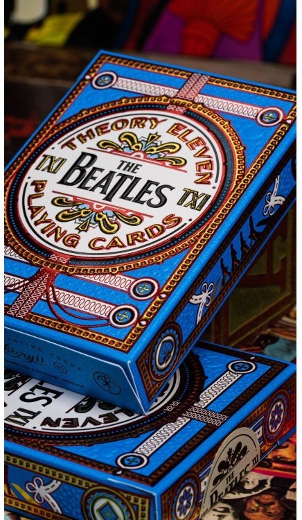 Карты "Theory11 The Beatles Blue"