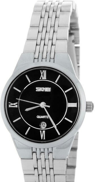Наручные часы skmei 9139bksi-s black/silver lady