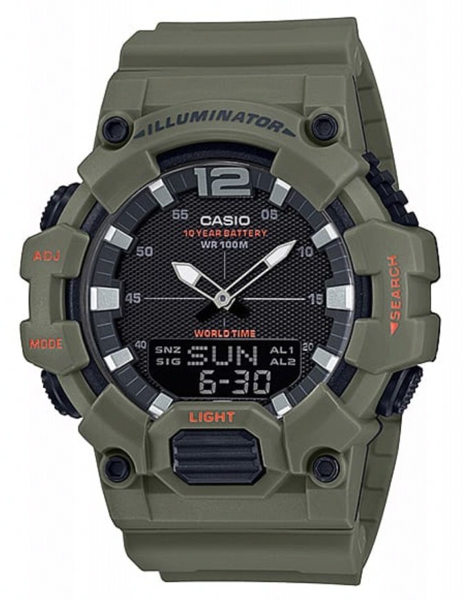 Наручные часы casio   hdc-700-3a2