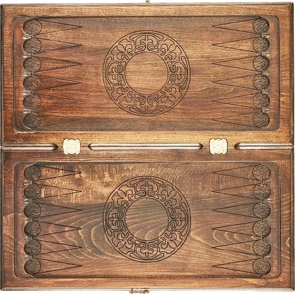 Нарды резные "Орнамент-2" 50, Ustyan