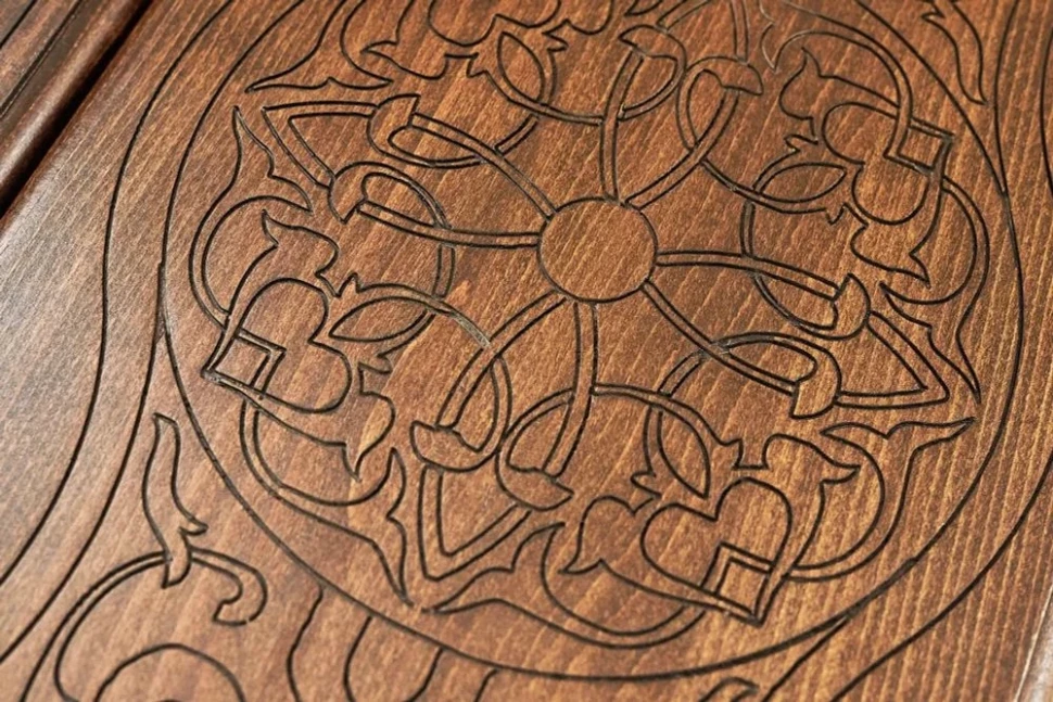 Нарды резные "Орнамент-2" 50, Ustyan