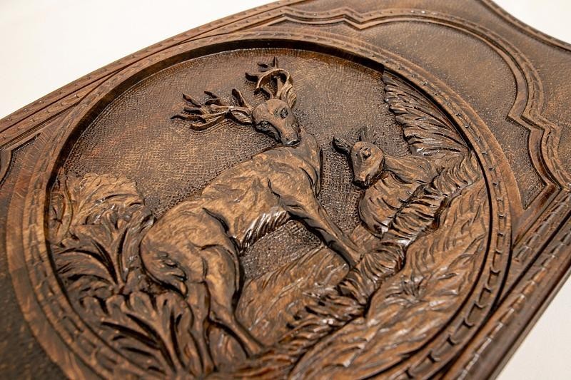 Нарды резные "Олень 2", Simonyan