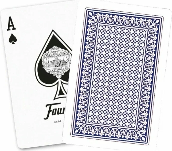 Карты "Fournier no 26 (bridge size) blue"