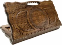 Нарды резные &quot;Бесконечность&quot; с ручкой 50, Haleyan