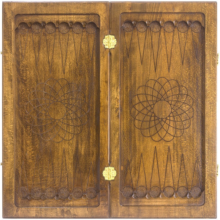 Нарды резные "Сияние 7" 60, Mkhitaryan