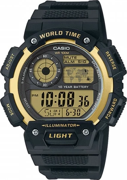 наручные часы casio ae-1400wh-9a