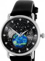 Наручные часы skmei 9283lbk black-leather