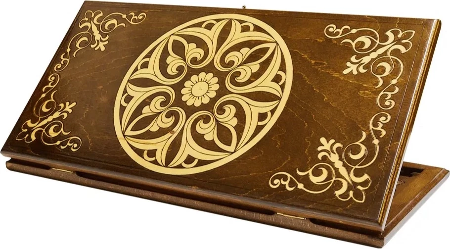 Нарды резные "Узор" 60, Haleyan