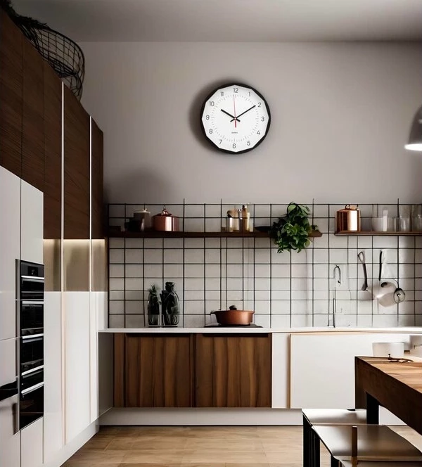 Настенные часы la minor 3001 черный