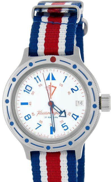 Наручные часы ВОСТОК 2416 (72048Б) ремень текстиль