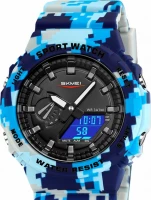 Наручные часы skmei 2351cmbu blue camo