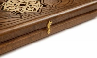 Нарды резные &quot;Золотой узор 3&quot; 40, Mirzoyan