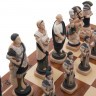 Шахматы "Спартак" 58 см маркетри, Madon (деревянные, Польша)