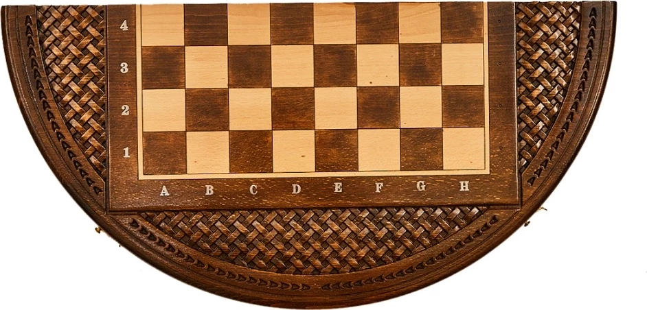 Шахматы + нарды резные "Гаянэ 2" 60, Ustyan