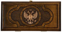 Нарды резные &quot;Герб РФ 3&quot; 30, Mirzoyan