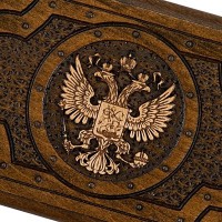 Нарды резные &quot;Герб РФ 3&quot; 30, Mirzoyan