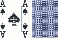 Карты &quot;Copag 4 Corner Jumbo index &quot; синяя рубашка