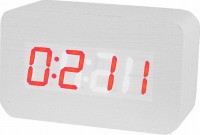 VST863-1 крас.цифры (белый)+USB кабель (без адаптера)