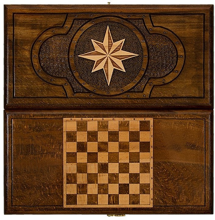 Нарды резные "Звезда" 40, Mirzoyan