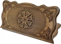 Нарды резные &quot;Тёмный Узор 2&quot; 50, Mirzoyan