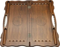 Нарды резные &quot;Медведь&quot; с ручкой, Haleyan