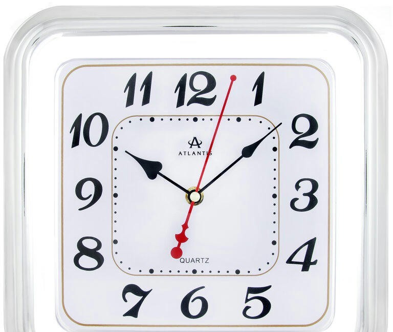 Настенные часы atlantis tld-6132 silver