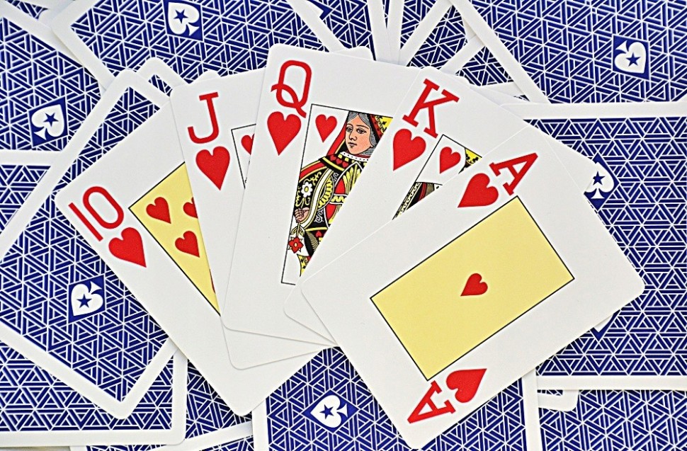 Карты для покера "Fournier EPT blue" 100% пластик, Испания